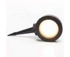 FUMAGALLI Tommy foco exterior LED anclable 10W cálido, negro