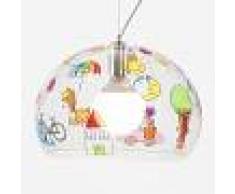 Kartell Lámpara colgante LED FL/YKids dibujo infantil
