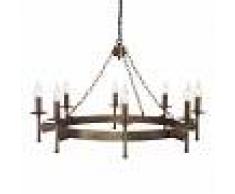 ELSTEAD Araña medieval CROMWELL 8 luces