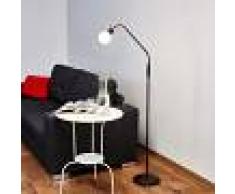 LAMPENWELT.COM Lámpara LED de pie Elaina de estilo rústico