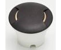FUMAGALLI Foco empotrado de suelo LED Ceci 160-2L 10W, negro