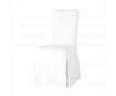Maisons du Monde Funda de silla de algodón marfil Margaux