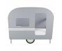 Maisons du Monde Cama caravana infantil 90x190 gris Petit Bolide
