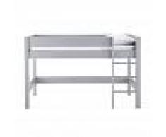 Maisons du Monde Cama alta infantil 90×190 gris Tonic
