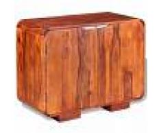 vidaXL Aparador de madera maciza de sheesham 75x35x60 cm