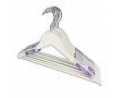 JOCCA Perchas Madera Blanca 6 Unidades