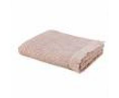 LA REDOUTE INTERIEURS Toalla de baño de felpa en relieve LAZO ROSA