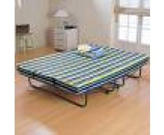 LA REDOUTE INTERIEURS Cama plegable + somier de láminas + colchón confort firme OTROS
