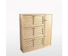 LA REDOUTE INTERIEURS Mueble zapatero Mayor (hasta 24 pares) BEIGE