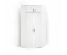 LA REDOUTE INTERIEURS Armario de esquina Build BLANCO