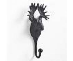 AM.PM Perchero de pared alce, Malou NEGRO