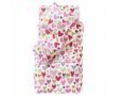LA REDOUTE INTERIEURS Funda nórdica infantil COEUR LIBERTE ROSA