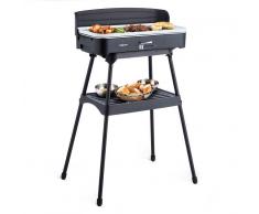 OneConcept Porterhouse Barbacoa eléctrica Barbacoa de mesa 2200 W Revestimiento de cerámica (GQR1-Porterhouse)