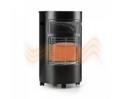 Blumfeldt Bonaparte Calefactor de gas Quemador de cerámica Infrarrojos Hasta 4,2 kW Negro (HHG9-Bonaparte)