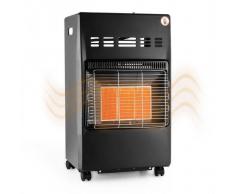 DURAMAXX Kamtschatka Calefactor de gas Quemador de cerámica Infrarrojos 4,1 kW Negro (HTR1-Kamtschatka)