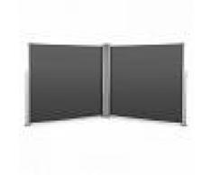 Blumfeldt Bari Doppio 618 Toldo lateral doble 6x1,8m Aluminio antracita (HMD1-BariDoppio618)