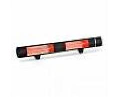 Blumfeldt Gold Bar 3000 calentador infrarrojo 1000-3000 W IP65 aluminio negro (HHG4-Gold Bar-3000-B)