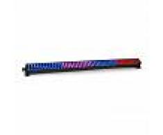 Beamz LCB144 LED Barra de luces led 25W 144 led en 8 segmentos 3, 5, 6, 12, 24, 48 canales DMX (Sky-150.563)