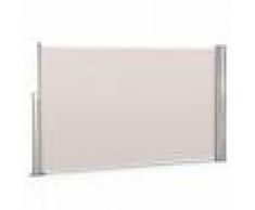 Blumfeldt Bari 318 Cortavientos Toldo lateral 300x180cm Aluminio Beis crema (HMD1-Bari-318-CS)