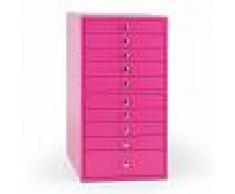 OneConcept Pompadour Joyero 10 cajones 21,5 x 40,5 x 29 cm rosa (DTF3-Pompadour-PK)
