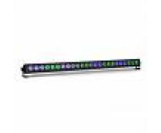 Beamz LCB244 Barra de luces led 100W 24 led 4 en 1 en 8 segmentos 6, 9, 16, 30, 58 canales DMX (Sky-150.551)