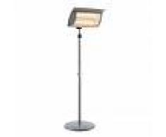 Blumfeldt Heat Guard Focus Estufa de infrarrojos Calefactor de terraza ComfortHeat 1000/2000W Gris (HHG8-HeatGuardFocus)