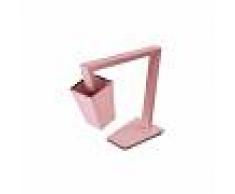 Lámpara de mesa diseño CROSSFADE Rosa - Miliboo