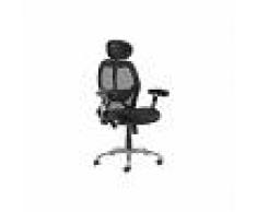 Silla de oficina ergonómica negra Ultimate v2 plus - Miliboo
