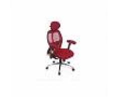 Silla de oficina ergonómica roja Ultimate v2 plus - Miliboo