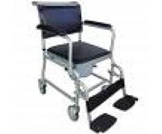 Silla Wc/inodoro Con Ruedas Reposabrazos Abatibles Y (Mobiclinic)