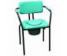 SNC HERDEGEN Silla De Baño Con Inodoro Muy Resistente Color Aguamarina