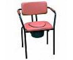 SNC HERDEGEN Silla De Baño Con Inodoro Muy Resistente Color Terracota
