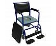Silla Con Wc/inodoro Con Ruedas Y Tapa Reposapiés Y (Mobiclinic)