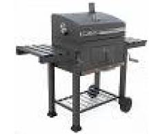 Royal Food Barbacoa de carbón CB 2350 con parrilla de acero - Superficie de cocción 2400 cm2