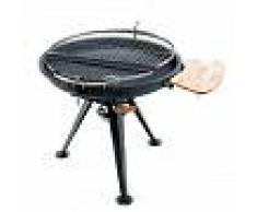 GeoTech Barbacoa de carbón con doble parrilla giratoria GeoTech BBQ2, brasero Ø 86 cm