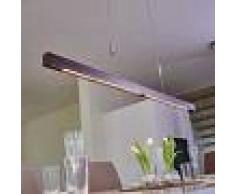LAMPENWELT.COM Riel de iluminación LED colgante Nora - 118 cm