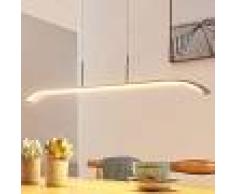 LAMPENWELT.COM Riel de iluminación LED colgante Elma alargado
