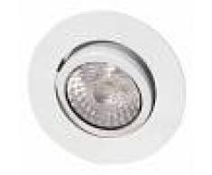 MEGAMAN foco empotrado de techo LED Rico 9 W, blanco