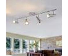 LAMPENWELT.COM Foco empotrado LED de techo Thom con 4 brazos GU10
