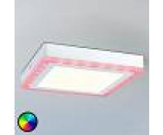 PAULMANN Panel LED de techo Sol con luz RGB, control remoto