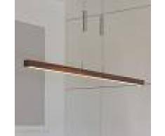 HERZBLUT Leonora lámpara colgante LED madera, regulable 160