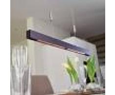LAMPENWELT.COM Riel de iluminación LED colgante Nora - 78 cm