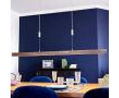 LAMPENWELT.COM Riel de iluminación LED colgante Nora madera 118cm