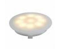 PAULMANN Foco empotrable LED satinado 1x1 W blanco cálido