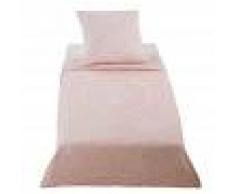 Maisons du Monde Juego de cama infantil de algodón estampado rosa 140x200 cm LILLY