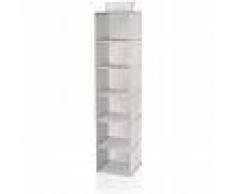 Leifheit Estante colgante para armario gris 30x30x125 cm 80004