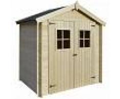 vidaXL Caseta de exterior para el jardín 2x1,5m madera de 19mm