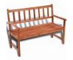 vidaXL Banco clásico de madera para el jardín