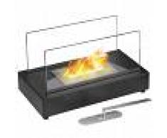 Qlima Chimenea de etanol 36x19x21 cm FFB 105