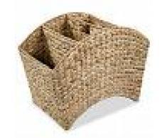 vidaXL Revistero de jacinto de agua 42x25x33 cm